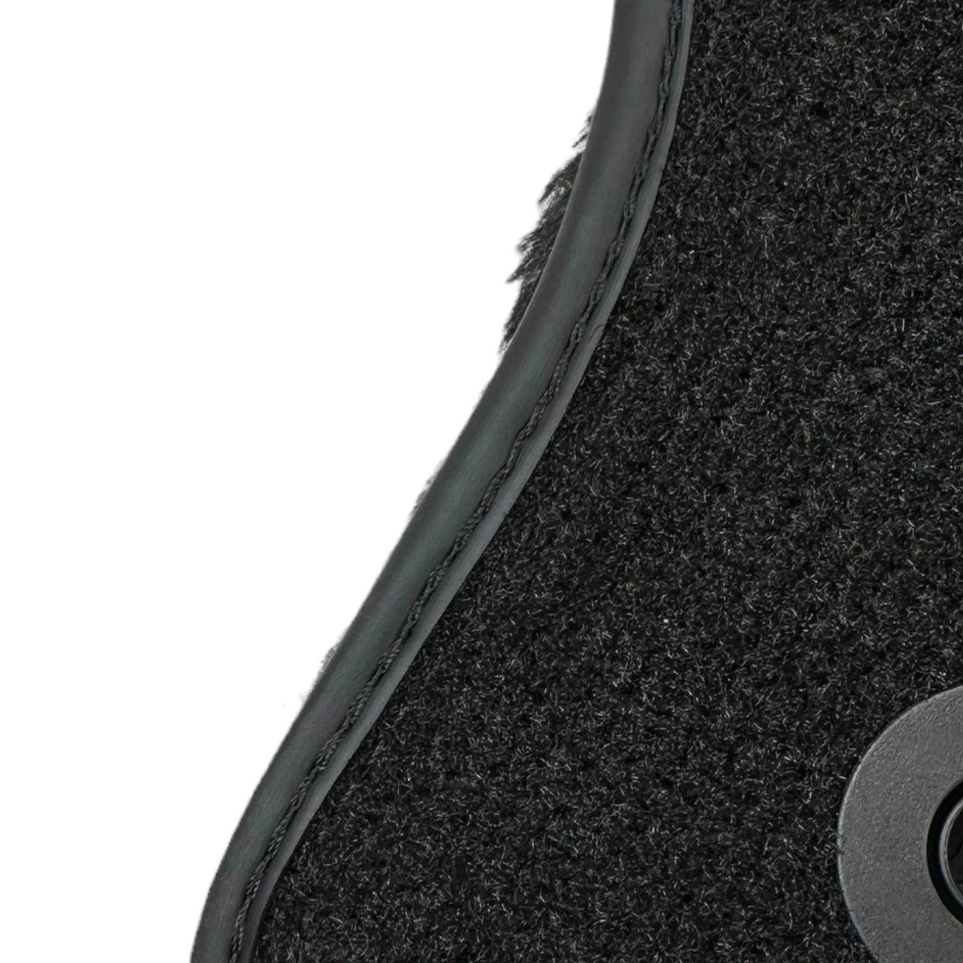 Black Sheepskin Floor Mats For Mercedes Benz A-Class W177 Hatchback AMG (2018-2023) | ER56 Design - AutoWin