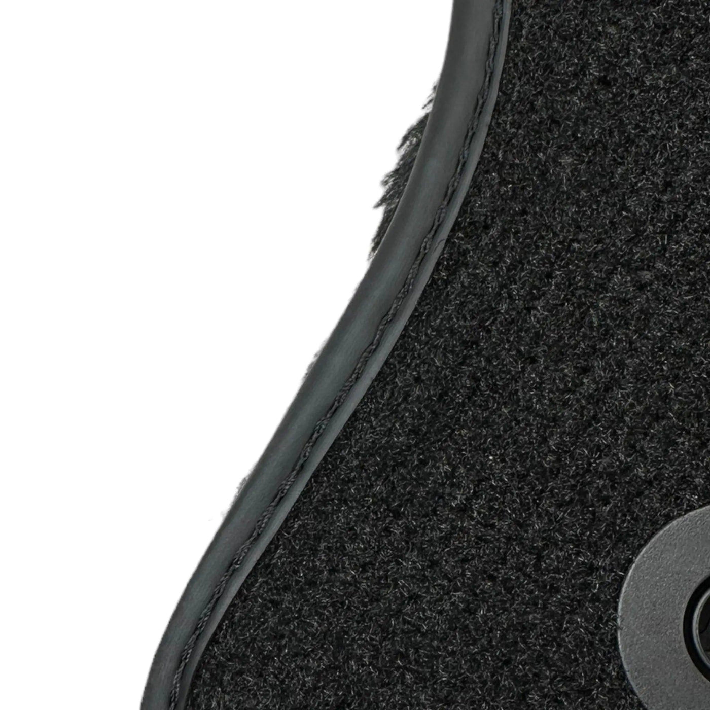 Black Sheepskin Floor Mats For Mercedes Benz C-Class A205 Convertible Facelift (2018-2023) | ER56 Design - AutoWin