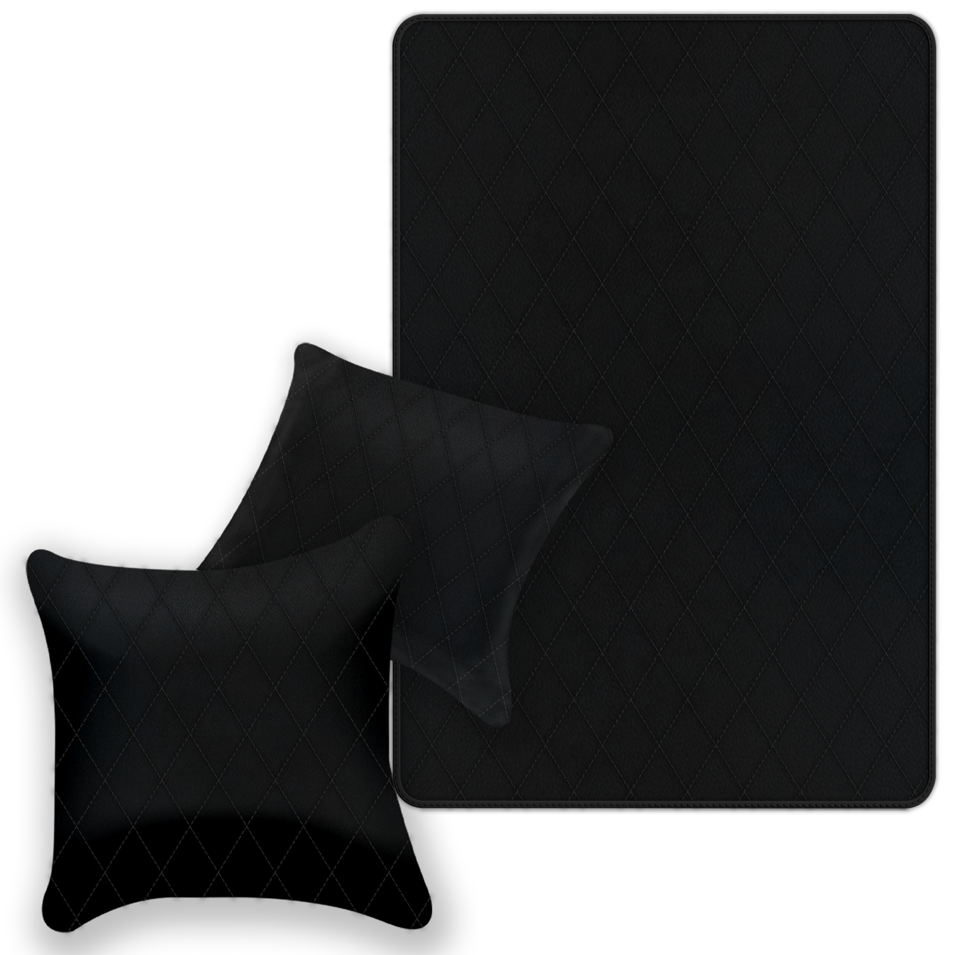 Premium Black Leather Floor Mats for Ferrari SF90 Stradale (2019-2024)