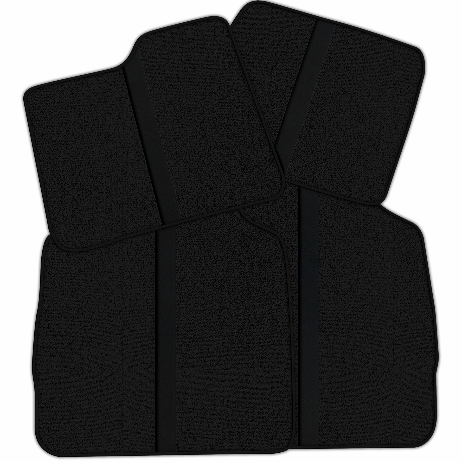 Premium Custom Black Floor Mats for Ferrari Portofino 2018-2023