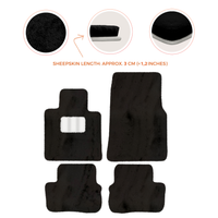 Premium Sheepskin Floor Mats for Rolls-Royce Cullinan (2018-2025)