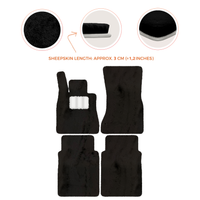 Luxury Sheepskin Floor Mats for Mercedes-Benz G-Class W463 (2018-2023)