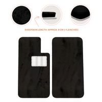 Premium Sheepskin Floor Mats for Aston Martin V8 Virage (1989-1995) Coupe