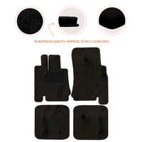 Premium Luxurious Sheepskin Floor Mats for Bentley Arnage (1998-2009)