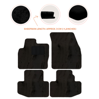 Luxury Sheepskin Floor Mats for Range Rover Sport L460 (2022-2024)
