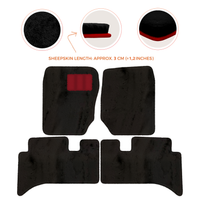 Premium Sheepskin Floor Mats for Range Rover Sport L460 (2022-2024)
