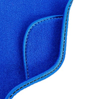 Blue Floor Mats For BMW 5 Series E60 With M Package - AutoWin