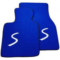 Blue Floor Mats for Mini Clubman F54 (2019-2023) - AutoWin