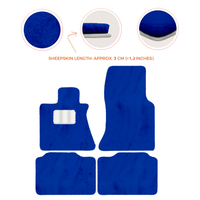 Premium Sheepskin Floor Mats for Rolls-Royce Phantom Sedan (2003-2016)