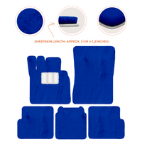 Premium Sheepskin Floor Mats for Ferrari 296 GTS (2022-2025)