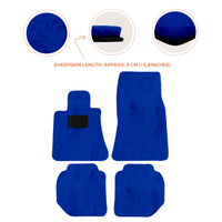 Premium Sheepskin Floor Mats for Bentley Continental GTC (2011-2018)
