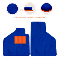 Premium Sheepskin Floor Mats for Lamborghini Aventador (2012-2022)