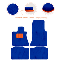 Premium Sheepskin Floor Mats for Rolls-Royce Phantom Sedan (2003-2016)