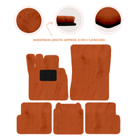 Premium Sheepskin Floor Mats for Ferrari 296 GTS (2022-2025)