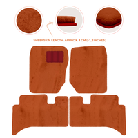 Premium Sheepskin Floor Mats for Range Rover Sport L460 (2022-2024)