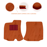 Premium Sheepskin Floor Mats for Bentley Arnage RL (1998-2009)
