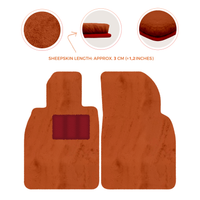 Deluxe Luxury Sheepskin Floor Mats for Porsche 911 SC (1978-1984)
