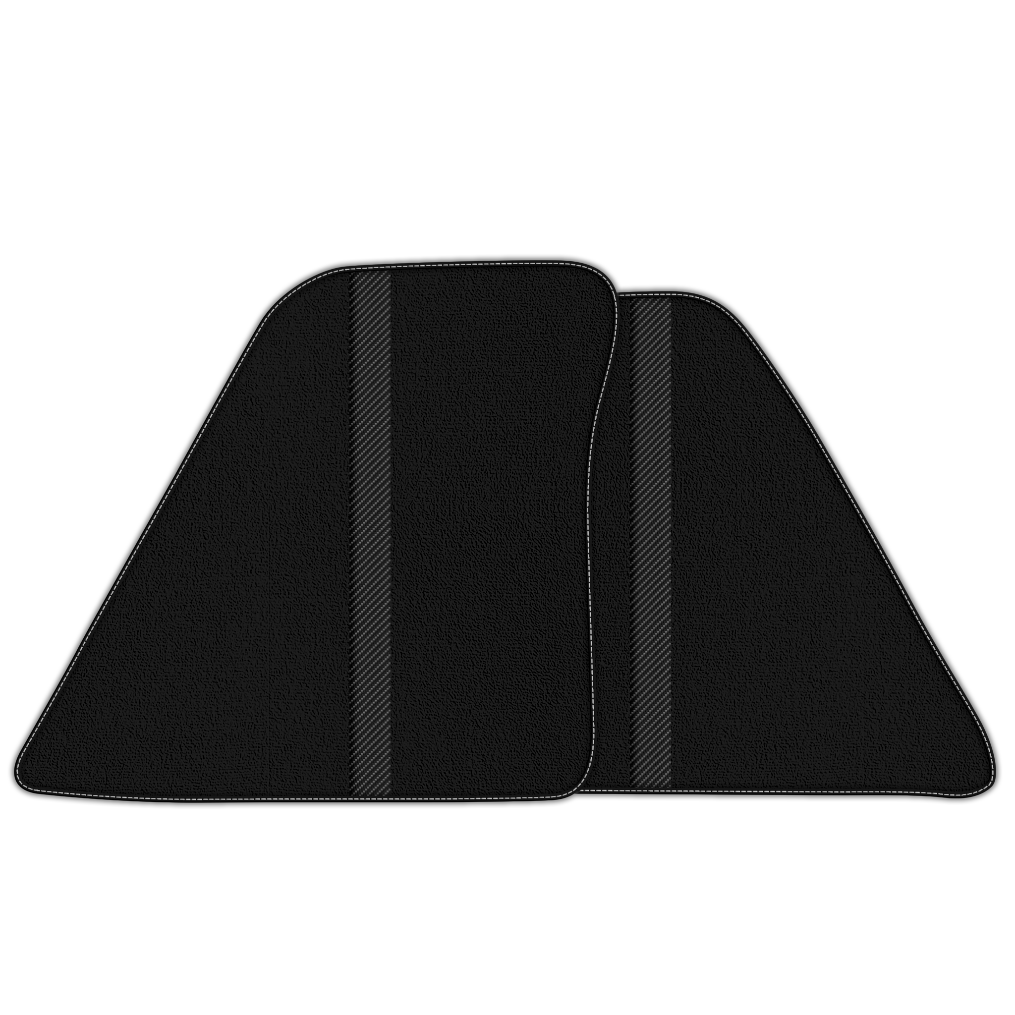Premium Custom Black Floor Mats for Ferrari Purosangue (2023-2024)