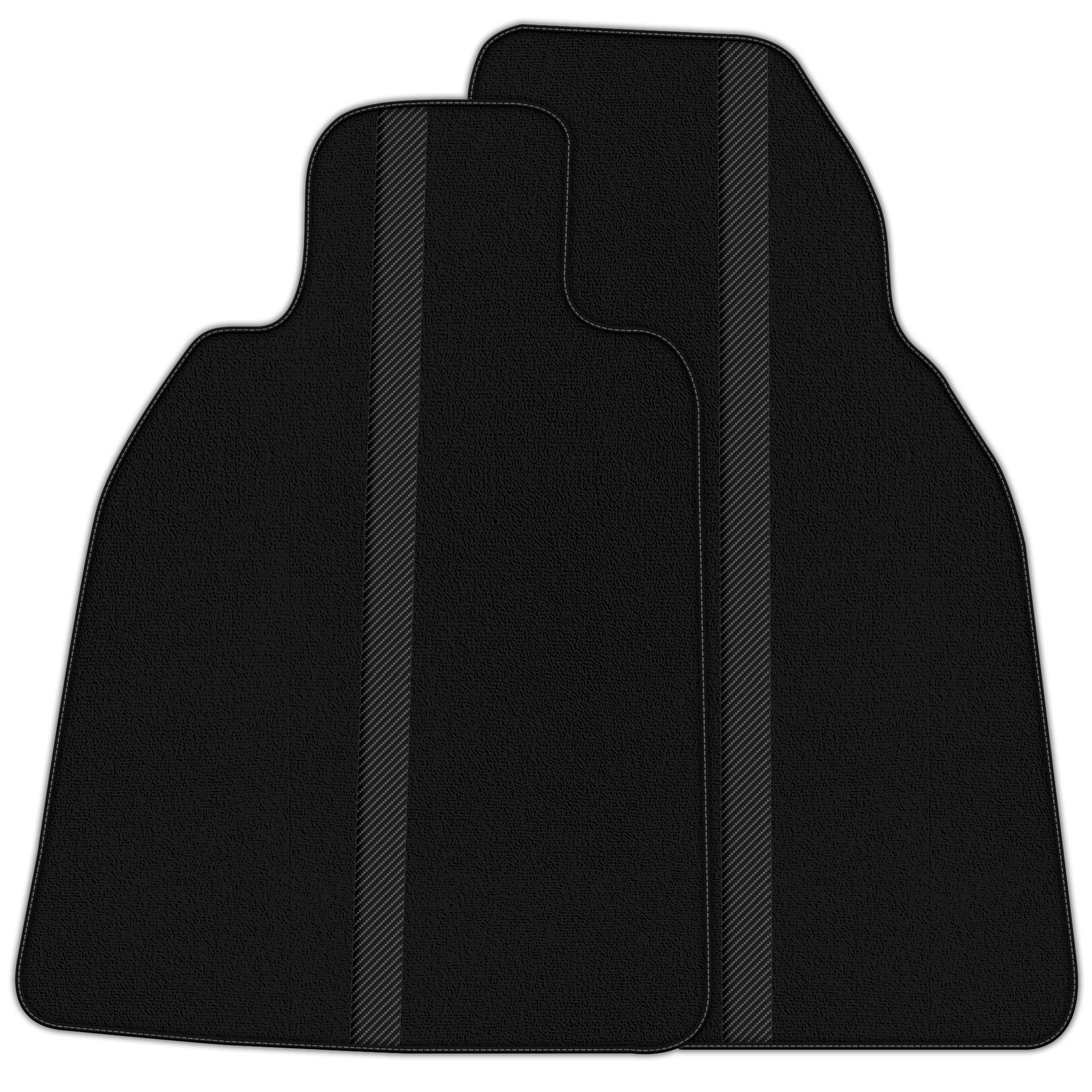 Premium Porsche 981 Cayman Floor Mats | Leather Trimmed & Stylish