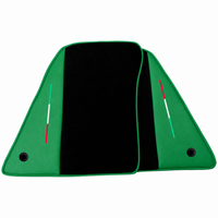 Tapis de voiture noirs pour Ferrari 849 Testarossa (2026-2027) avec cuir sur mesure