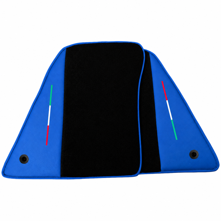 Tapis de voiture noirs pour Ferrari 849 Testarossa (2026-2027) avec cuir sur mesure