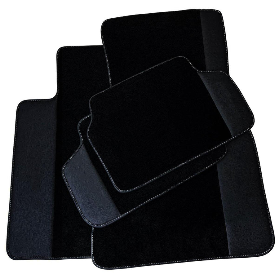 Customizable Black Mats For BMW M5 G90 (2023-2026) Sedan With Leather - AutoWin