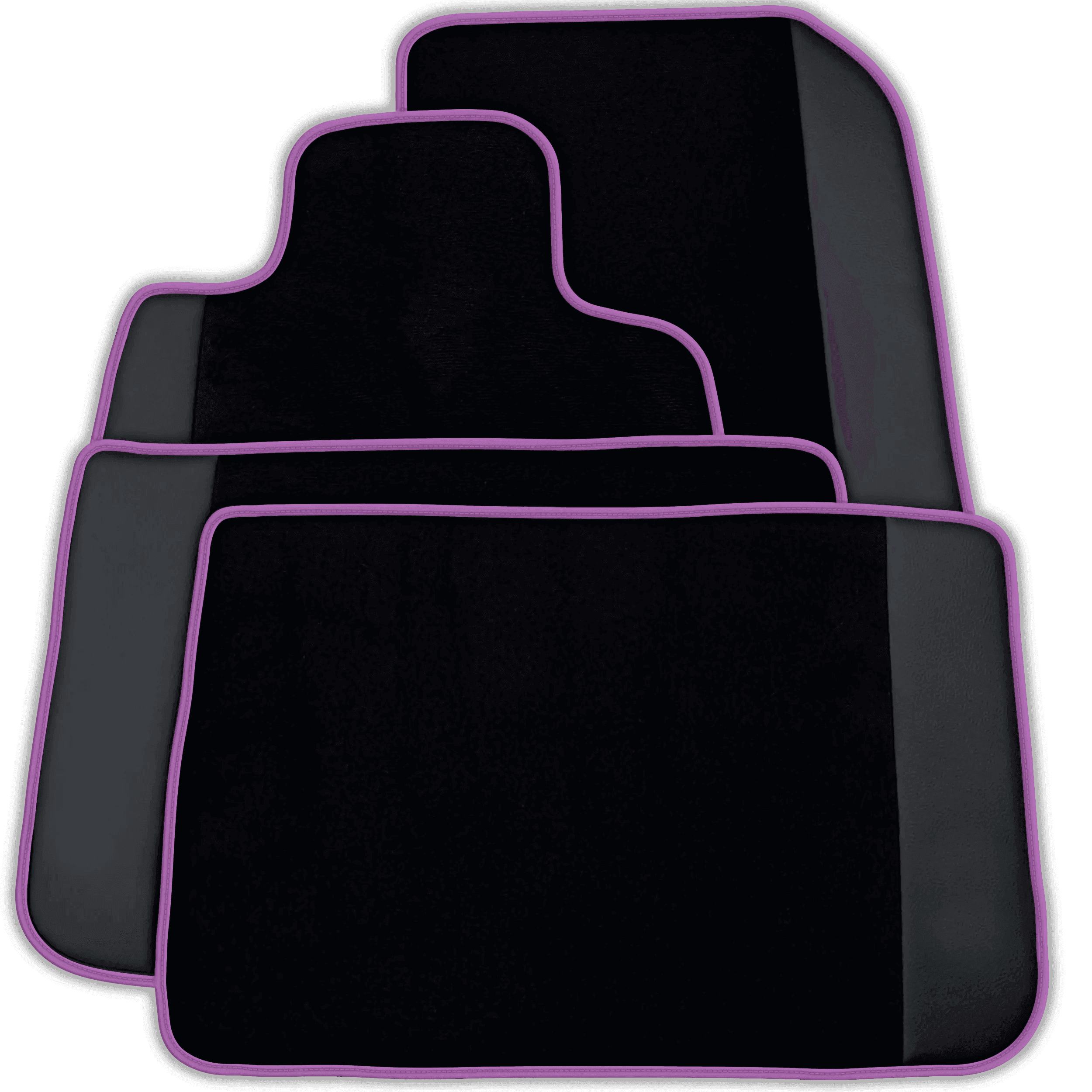 Custom Black Floor Mats for Rolls Royce Spectre (2023-2024) Various Trim Colors