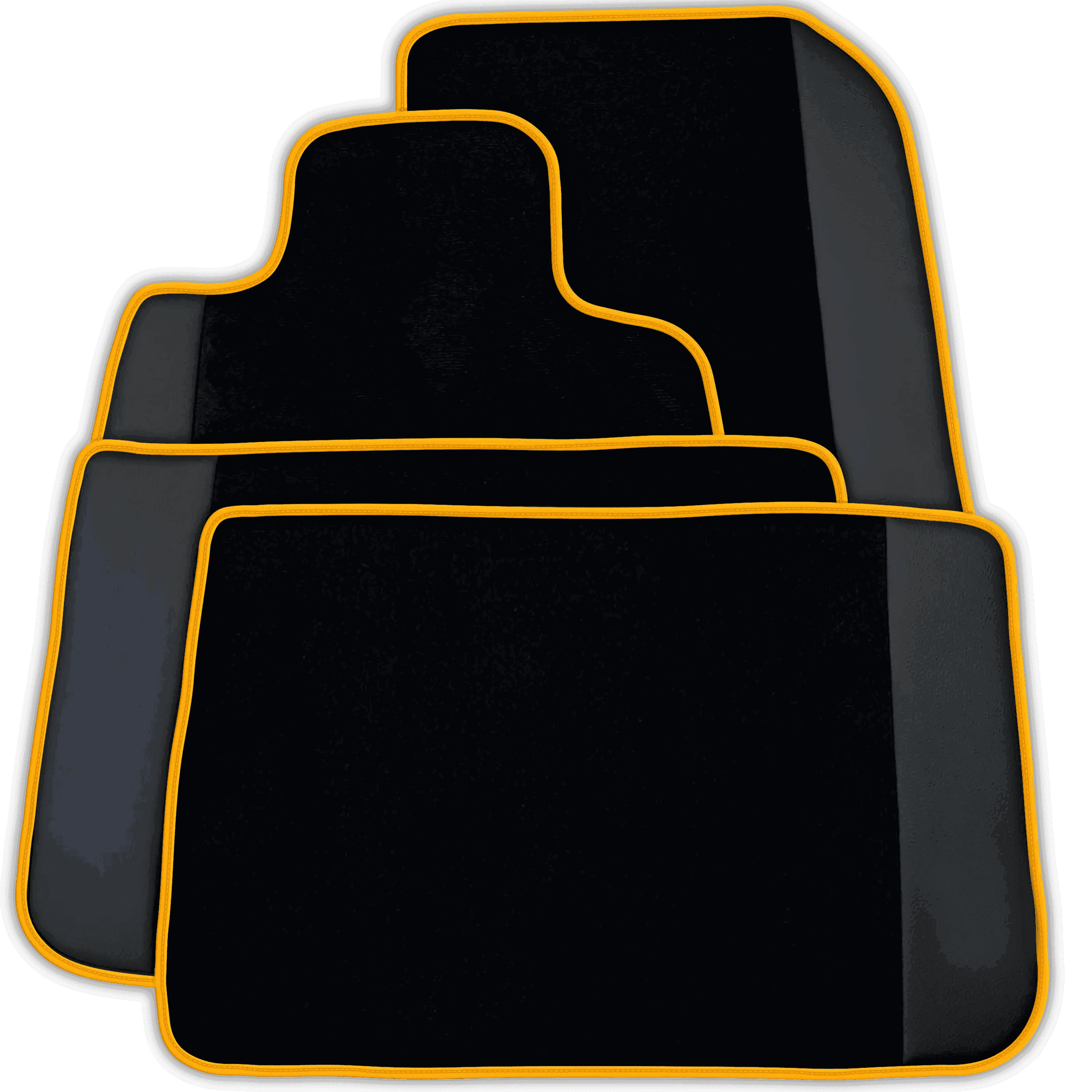 Custom Black Floor Mats for Rolls Royce Spectre (2023-2024) Various Trim Colors