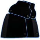 Customizable Black Floor Mats for Audi A3 - 5-door Sedan (MHEV) Mild Hybrid Electric Vehicle (2021 - 2024)