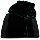 Customizable Black Floor Mats for Audi A3 - 5-door Sedan (MHEV) Mild Hybrid Electric Vehicle (2021 - 2024)