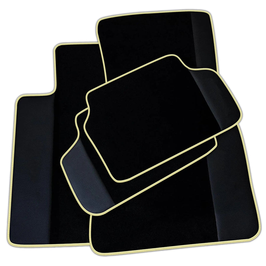 Customizable Black Mats For BMW M5 G90 (2023-2026) Sedan With Leather