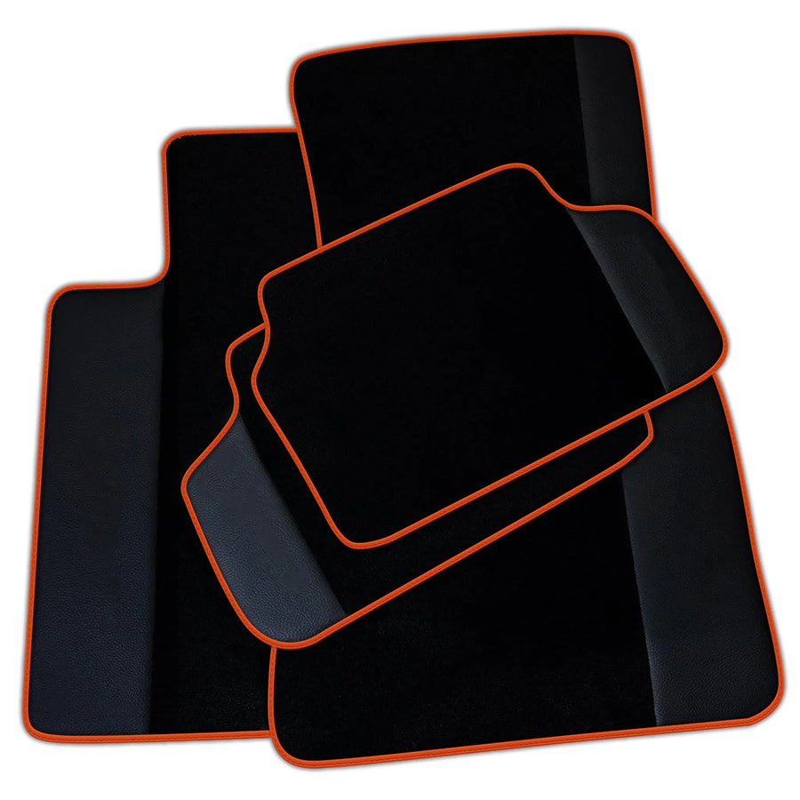 Customizable Black Mats For BMW M5 G90 (2023-2026) Sedan With Leather