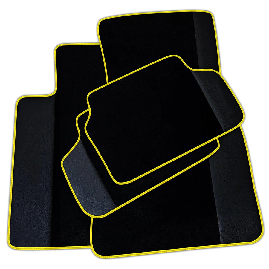 Customizable Black Mats For BMW M5 G90 (2023-2026) Sedan With Leather