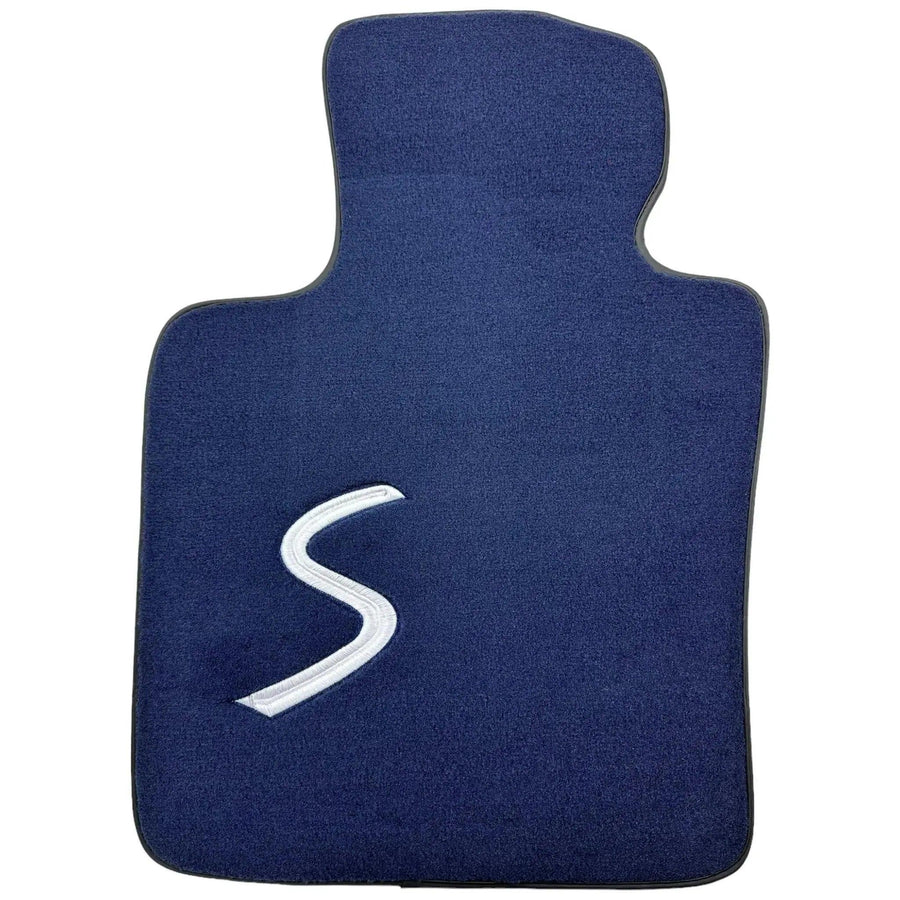 Dark Blue Floor Mats for Mini Clubman F54 (2015-2019) - AutoWin