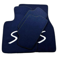 Dark Blue Floor Mats for Mini Countryman F60 Hybrid (2020-2023) - AutoWin