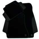 Customizable Black Floor Mats For Mercedes Benz A-Class W176 (2012-2018)