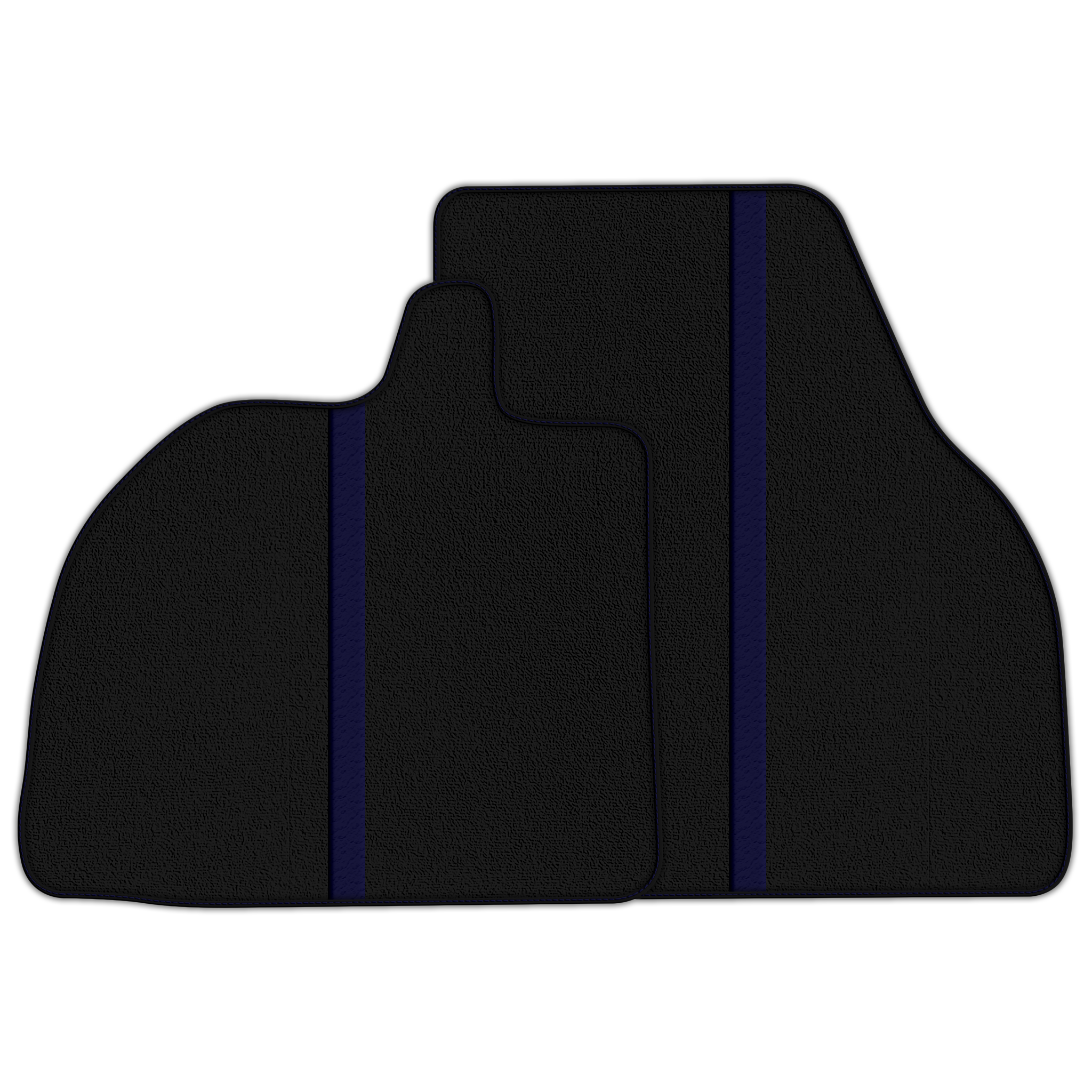 Premium High-Quality Black Floor Mats for 1984-1996 Ferrari Testarossa