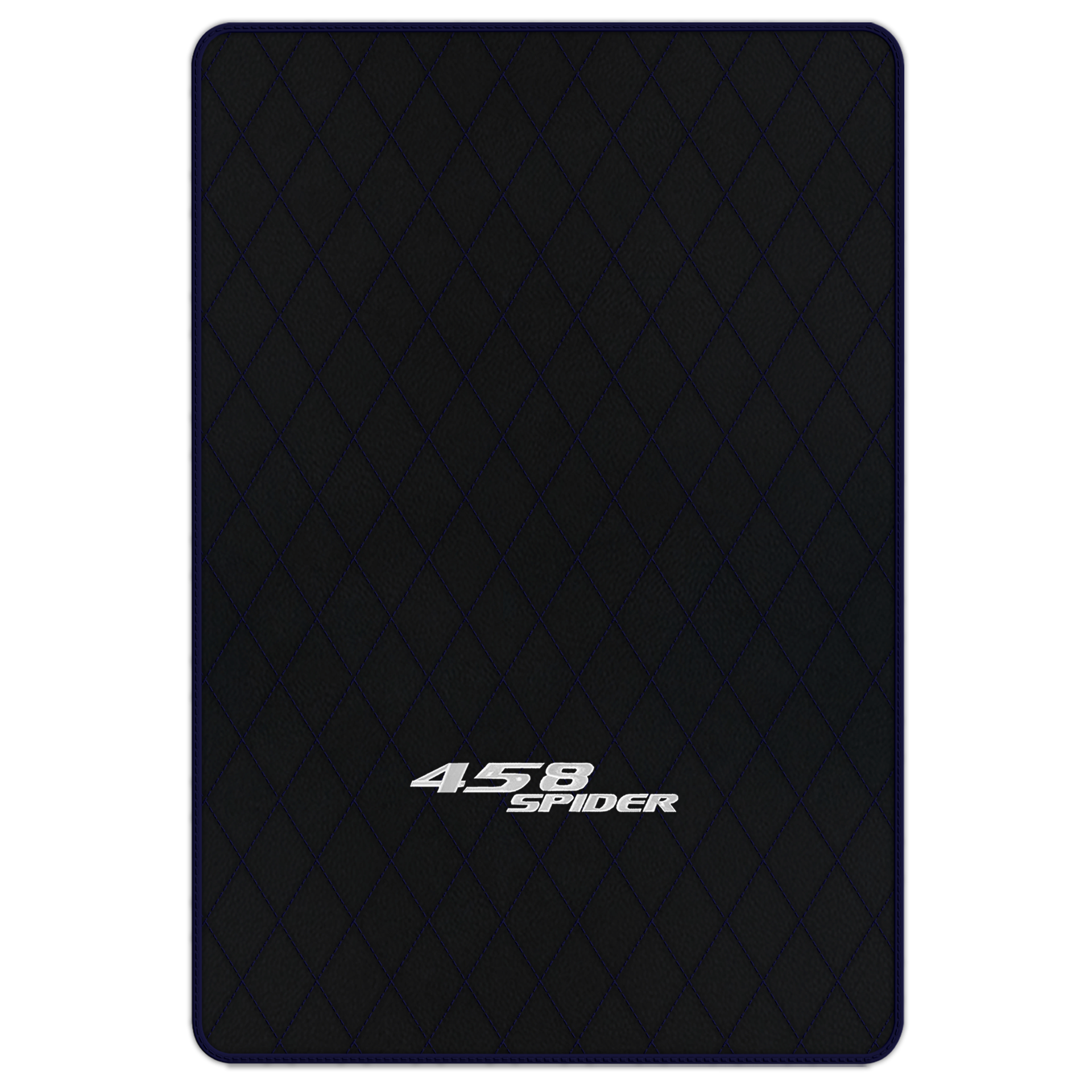 Black Leather Floor Mats for Ferrari 458 Spider (2012-2015) | Custom