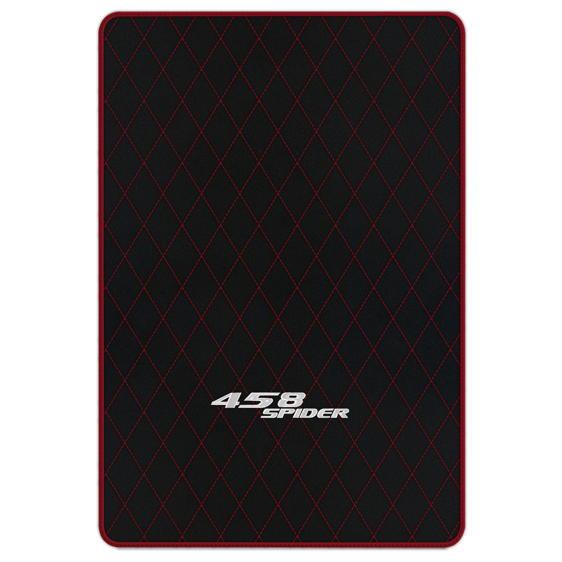 Black Leather Floor Mats for Ferrari 458 Spider (2012-2015) | Custom