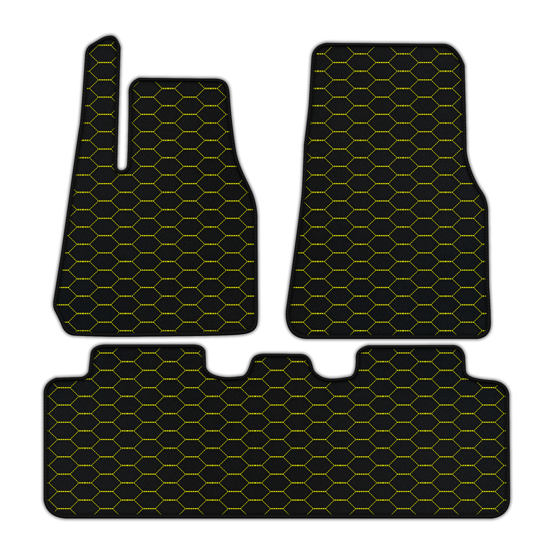 Custom Leather Floor Mats for Tesla Model 3 (2017-2023)
