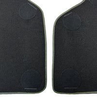 Black Floor Mats for Lamborghini Huracan Tecnica with Alcantara Leather - AutoWin