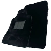 Black Sheepskin Floor Floor Mats For BMW 7 Series G12