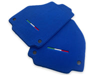 Floor Mats For Ferrari 458 Italia 2009-2015 Blue Autowin Brand Italian Edition - AutoWin