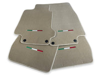 Floor Mats For Maserati GranTurismo MC (2009-2010) Beige IT Edition - AutoWin