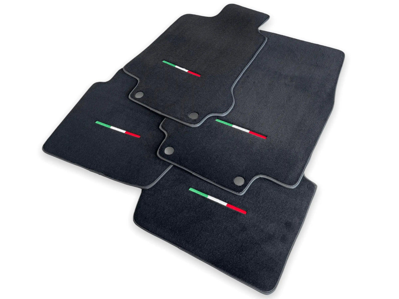 Floor Mats For Maserati GranTurismo MC (2009-2010) Black IT Edition - AutoWin