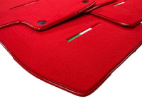Floor Mats For Maserati GranTurismo MC (2009-2010) Red IT Edition - AutoWin