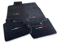 Floor Mats For Maserati GranTurismo S (2008-2012) Black IT Edition - AutoWin