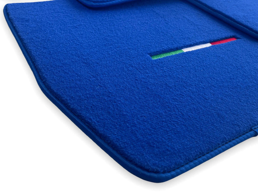 Floor Mats For Maserati GranTurismo Sportline (2009-2019) Blue IT Edition - AutoWin