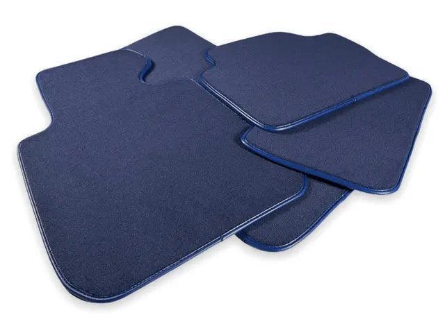 Floor Mats For Rolls Royce Phantom VIII (2017-2024) Dark Blue - AutoWin