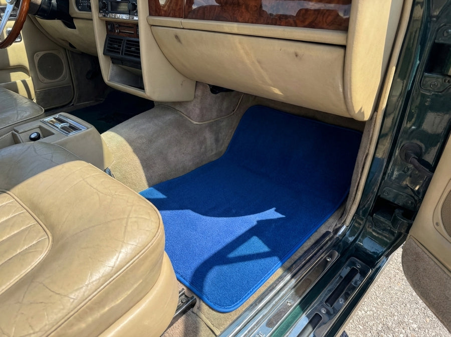 Tappetini per auto per Rolls Royce Wraith 2013-2023 Blu